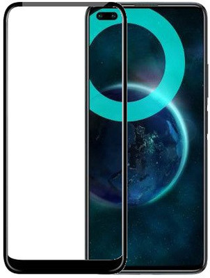 HOBBYTRONICS Edge To Edge Tempered Glass for Infinix Zero 8i(Pack of 1)