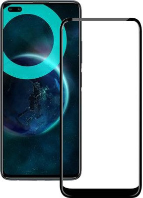 HOBBYTRONICS Edge To Edge Tempered Glass for Infinix Zero 8i(Pack of 1)