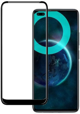 HOBBYTRONICS Edge To Edge Tempered Glass for Infinix Zero 8i(Pack of 1)