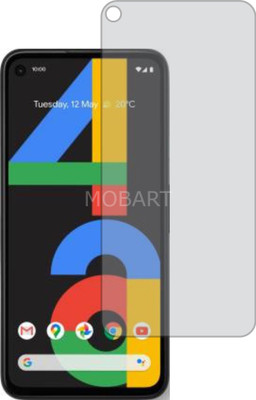 MOBART Tempered Glass Guard for GOOGLE PIXEL 4A (Matte Finish, Flexible)(Pack of 1)
