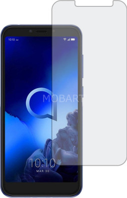 MOBART Tempered Glass Guard for Alcatel 1S (ShatterProof, Flexible)(Pack of 1)