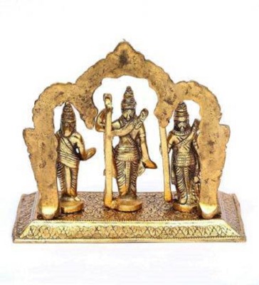 AgTrendz Ram Darbar Decorative Showpiece Decorative Showpiece  -  18 cm(Metal, Gold)