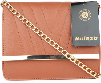 ROLEXO Tan Sling Bag RLX-WOMEN-SLING-BAG-037-TAN