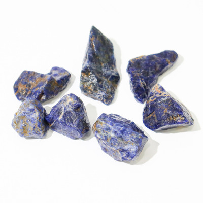 MARKA Sodalite Rough Regular Asymmetrical Crystal Stone(Blue 20 g)