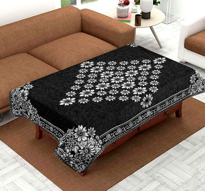Sparklings Printed 4 Seater Table Cover(Multicolor, Cotton)
