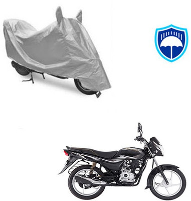 RPSENTTERPR Waterproof Two Wheeler Cover for Bajaj(Platina 100 DTS-i, Silver)