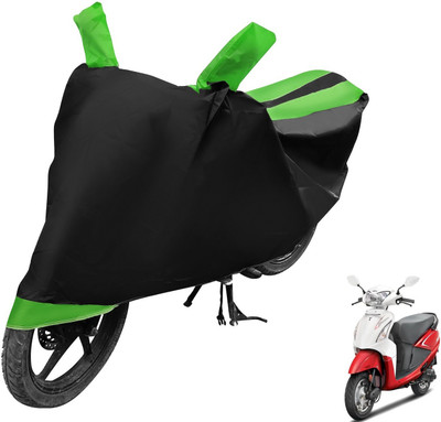 Auto Hub Waterproof Two Wheeler Cover for Hero(Pleasure, Green)