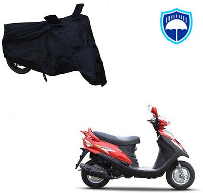 RPSENTTERPR Waterproof Two Wheeler Cover for Mahindra(Flyte, Black)