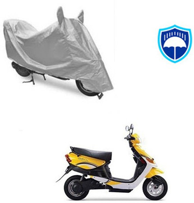 RPSENTTERPR Waterproof Two Wheeler Cover for Indus(Yo, Silver)