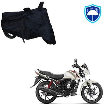 saanvi Waterproof Two Wheeler Cover for Suzuki(Sling Shot Plus, Black)