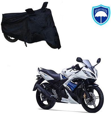 SRENTERPRISES Two Wheeler Cover for Yamaha(YZF R15 S, Black)