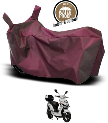ANTHUB Waterproof Two Wheeler Cover for Avon(Maroon)