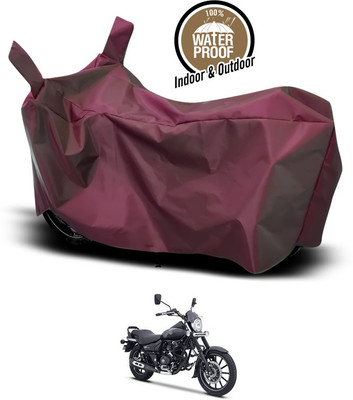 SEBONGO Waterproof Two Wheeler Cover for Bajaj(Avenger 160 Street, Maroon)