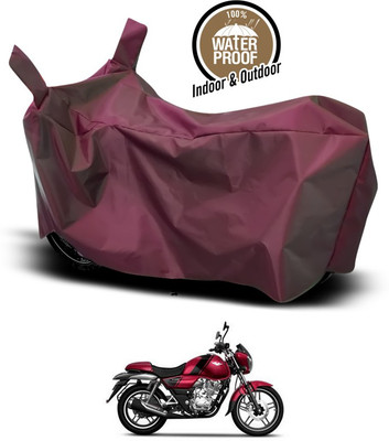 ANTHUB Waterproof Two Wheeler Cover for Bajaj(V15, Maroon)