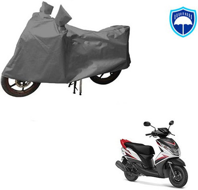 Feel heaven Waterproof Two Wheeler Cover for Yamaha(Ray Z, Grey)