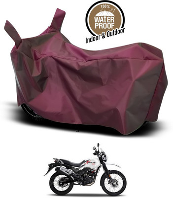 ANTHUB Waterproof Two Wheeler Cover for Hero(Xpulse 200T, Maroon)