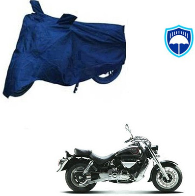 Mdstar Waterproof Two Wheeler Cover for Hyosung(ST7, Blue)