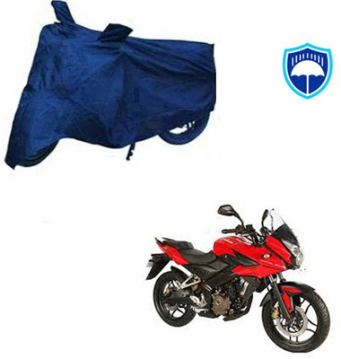 Feel heaven Waterproof Two Wheeler Cover for Bajaj(Pulsar AS 150, Blue)