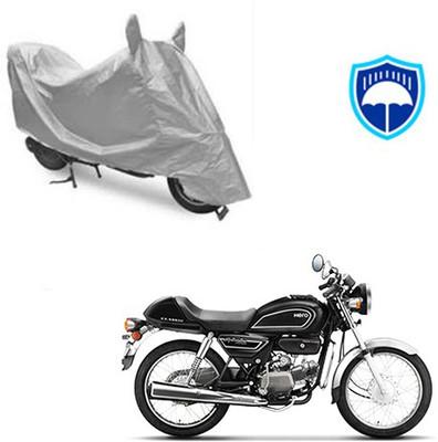 SRENTERPRISES Two Wheeler Cover for Hero(Splendor Pro Classic, Silver)