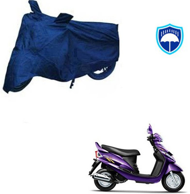 Mdstar Waterproof Two Wheeler Cover for Mahindra(Rodeo RZ, Blue)