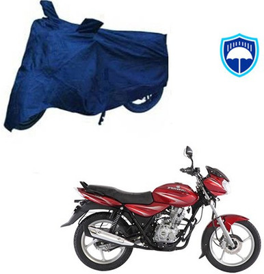 Feel heaven Waterproof Two Wheeler Cover for Bajaj(Discover 125 DTS-i, Blue)
