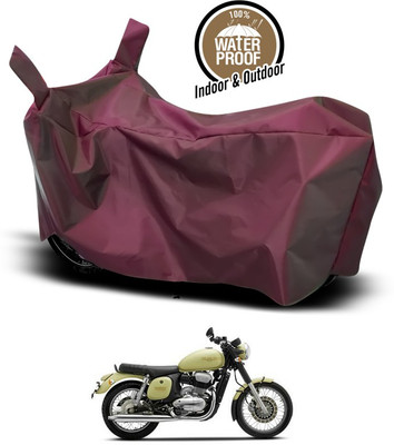 ANTHUB Waterproof Two Wheeler Cover for Universal For Bike(Maroon)