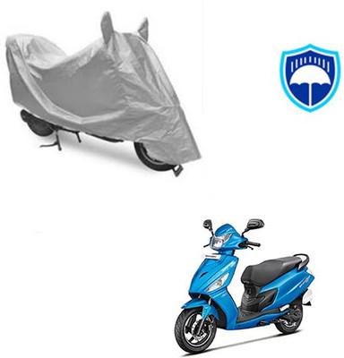 SRENTERPRISES Two Wheeler Cover for Hero(Maestro Edge, Silver)