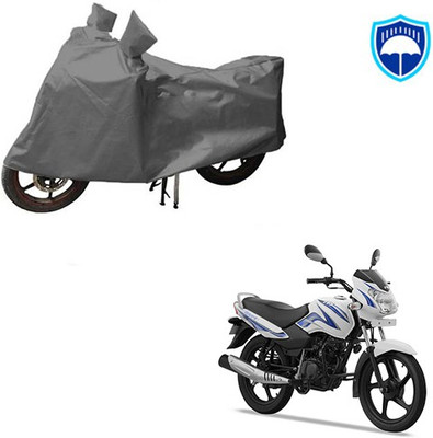 Feel heaven Waterproof Two Wheeler Cover for TVS(Star Sport, Grey)