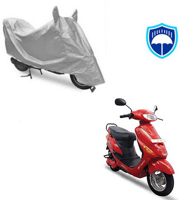 SRENTERPRISES Two Wheeler Cover for Hero(E Sprint, Silver)