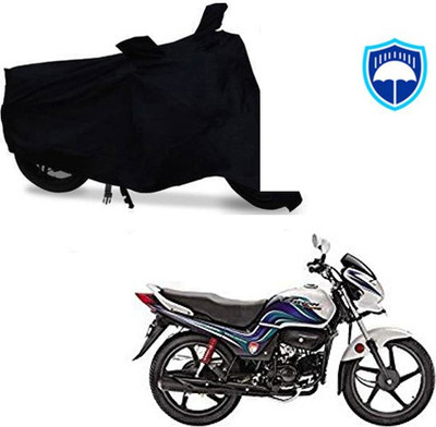 saanvi Waterproof Two Wheeler Cover for Hero(Passion Pro TR, Black)