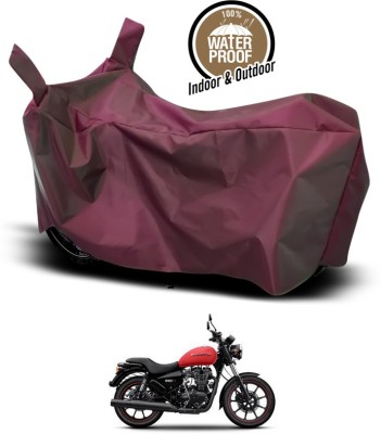 MITHILA MART Waterproof Two Wheeler Cover for Royal Enfield(Thunderbird 350, Maroon)