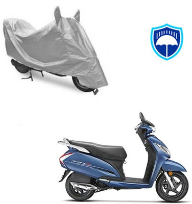 RPSENTTERPR Waterproof Two Wheeler Cover for Honda(Activa 125, Silver)