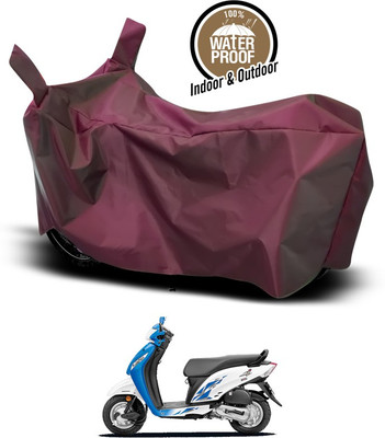 ANTHUB Waterproof Two Wheeler Cover for Honda(Activa, Maroon)