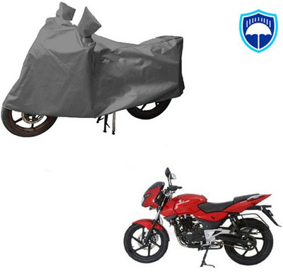Feel heaven Waterproof Two Wheeler Cover for Bajaj(Pulsar 200 NS DTS-i, Grey)