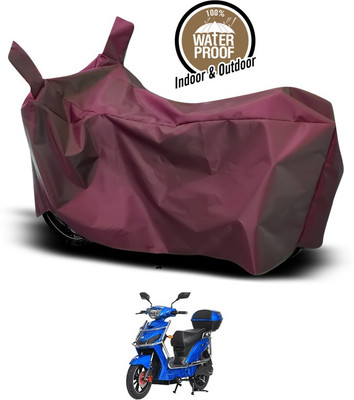 ANTHUB Waterproof Two Wheeler Cover for Avon(Maroon)