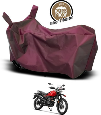 ANTHUB Waterproof Two Wheeler Cover for Hero(Xpulse 200T, Maroon)