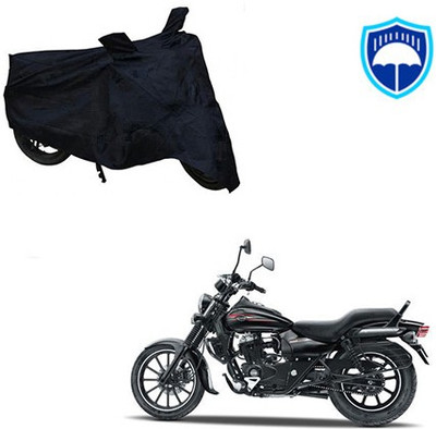saanvi Waterproof Two Wheeler Cover for Bajaj(Avenger 150 Street, Black)