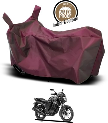 ANTHUB Waterproof Two Wheeler Cover for Yamaha(SZ-RR, Maroon)