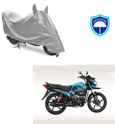 RPSENTTERPR Waterproof Two Wheeler Cover for Honda(Passion Pro TR, Silver)