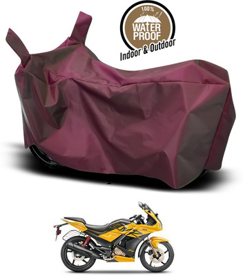ANTHUB Waterproof Two Wheeler Cover for Hero(Karizma ZMR, Maroon)