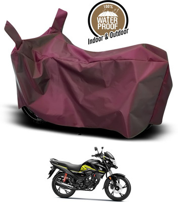 ANTHUB Waterproof Two Wheeler Cover for Honda(SP 125, Maroon)