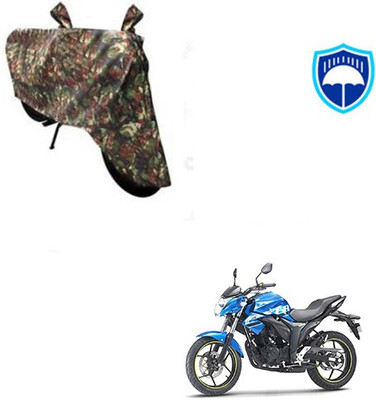 RPSENTTERPR Waterproof Two Wheeler Cover for Suzuki(Gixxer SF, Multicolor)