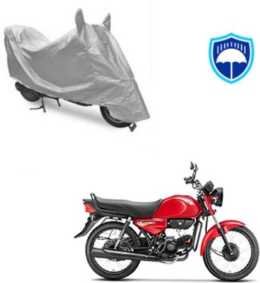 SRENTERPRISES Two Wheeler Cover for Hero(HF Dawn, Silver)