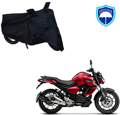 SRENTERPRISES Two Wheeler Cover for Yamaha(FZ-S, Black)