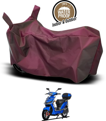 SEBONGO Waterproof Two Wheeler Cover for Avon(Maroon)
