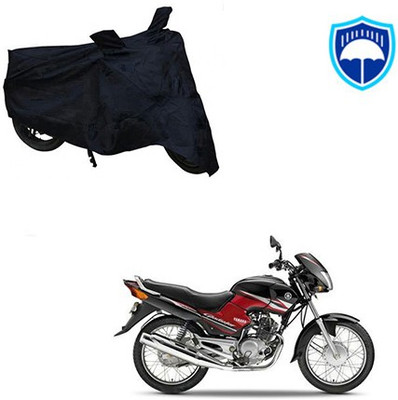 SRENTERPRISES Two Wheeler Cover for Yamaha(Gladiator, Black)