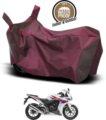 SEBONGO Waterproof Two Wheeler Cover for Honda(Maroon)