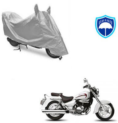 SRENTERPRISES Two Wheeler Cover for Hyosung(Aquila Pro 650, Silver)