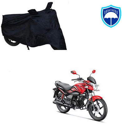 saanvi Waterproof Two Wheeler Cover for Hero(Passion Xpro, Black)