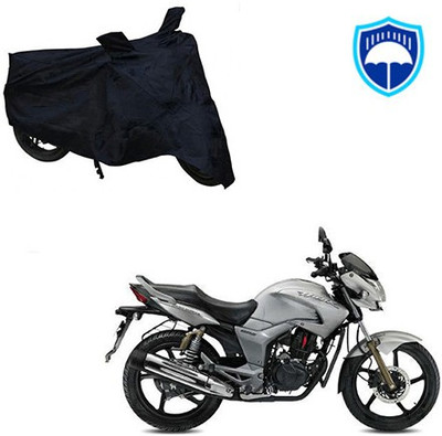 RPSENTTERPR Waterproof Two Wheeler Cover for Hero(Hunk, Black)